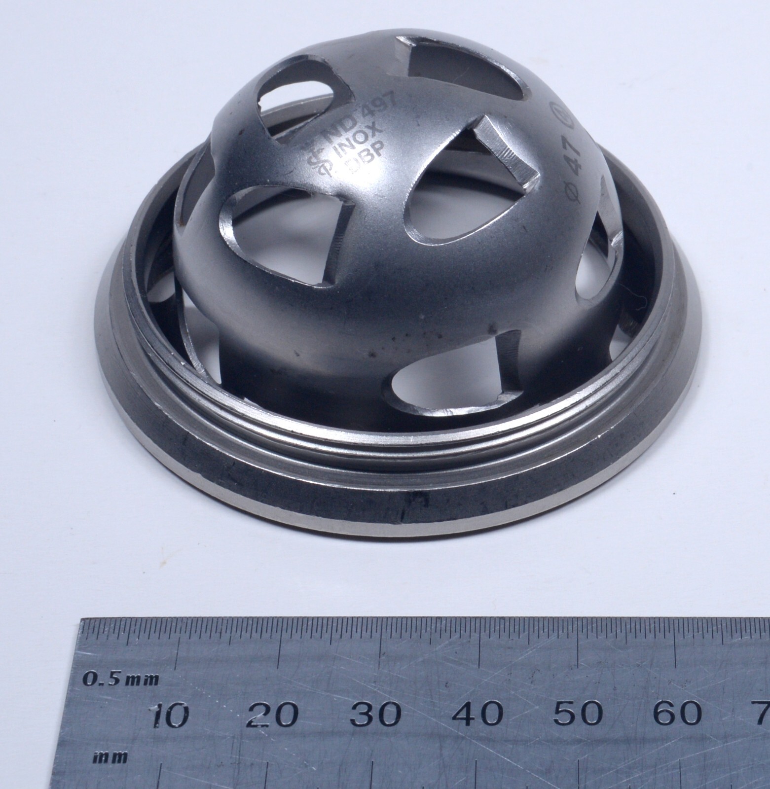Inox #ND497 Reamer Ø47 Stainless Steel Surgical