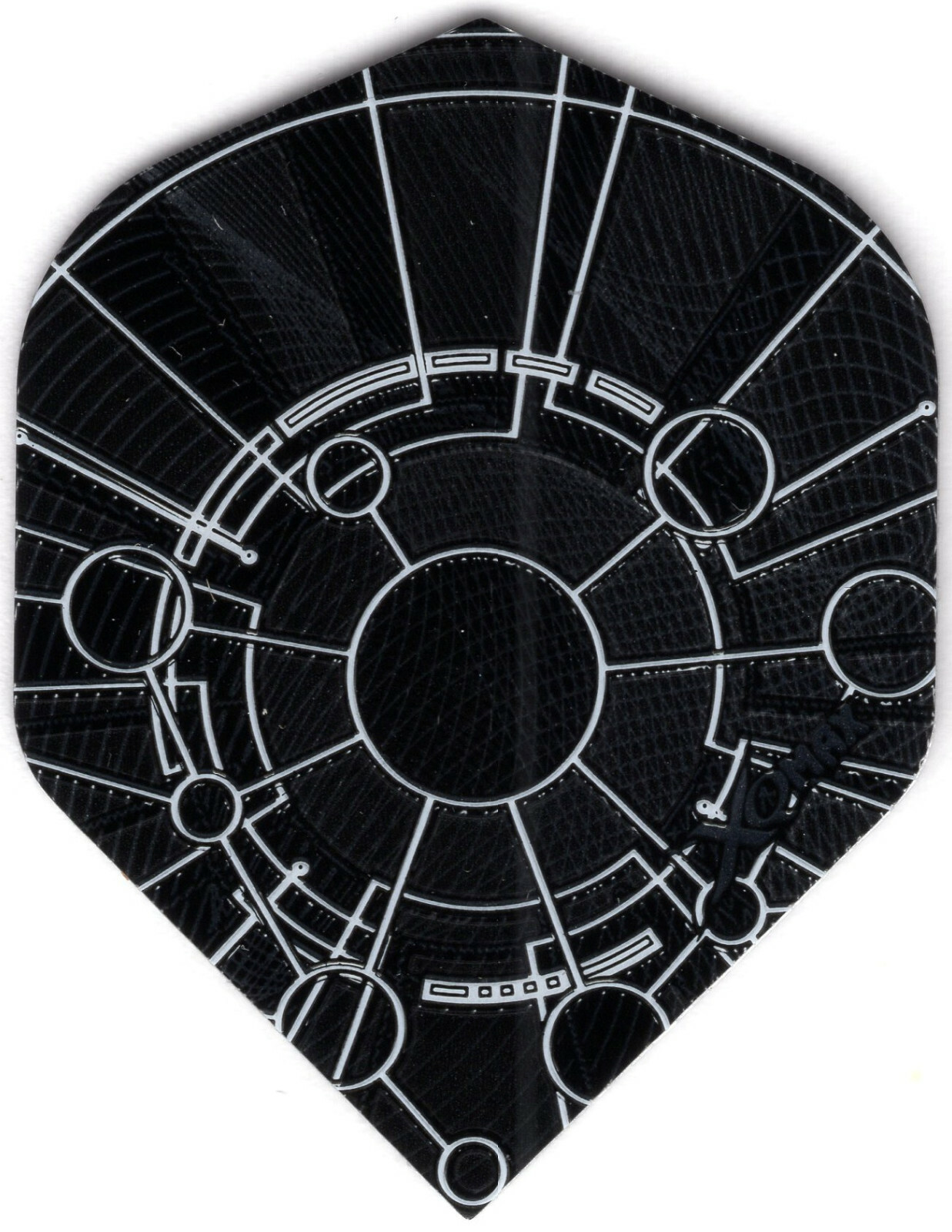 Space Portal Dart Flights: 3 per set