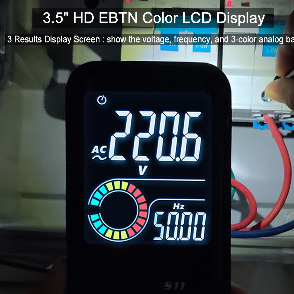 Digital EMF Meter Electromagnetic Radiation Detector Radiation Dosimeter Tester