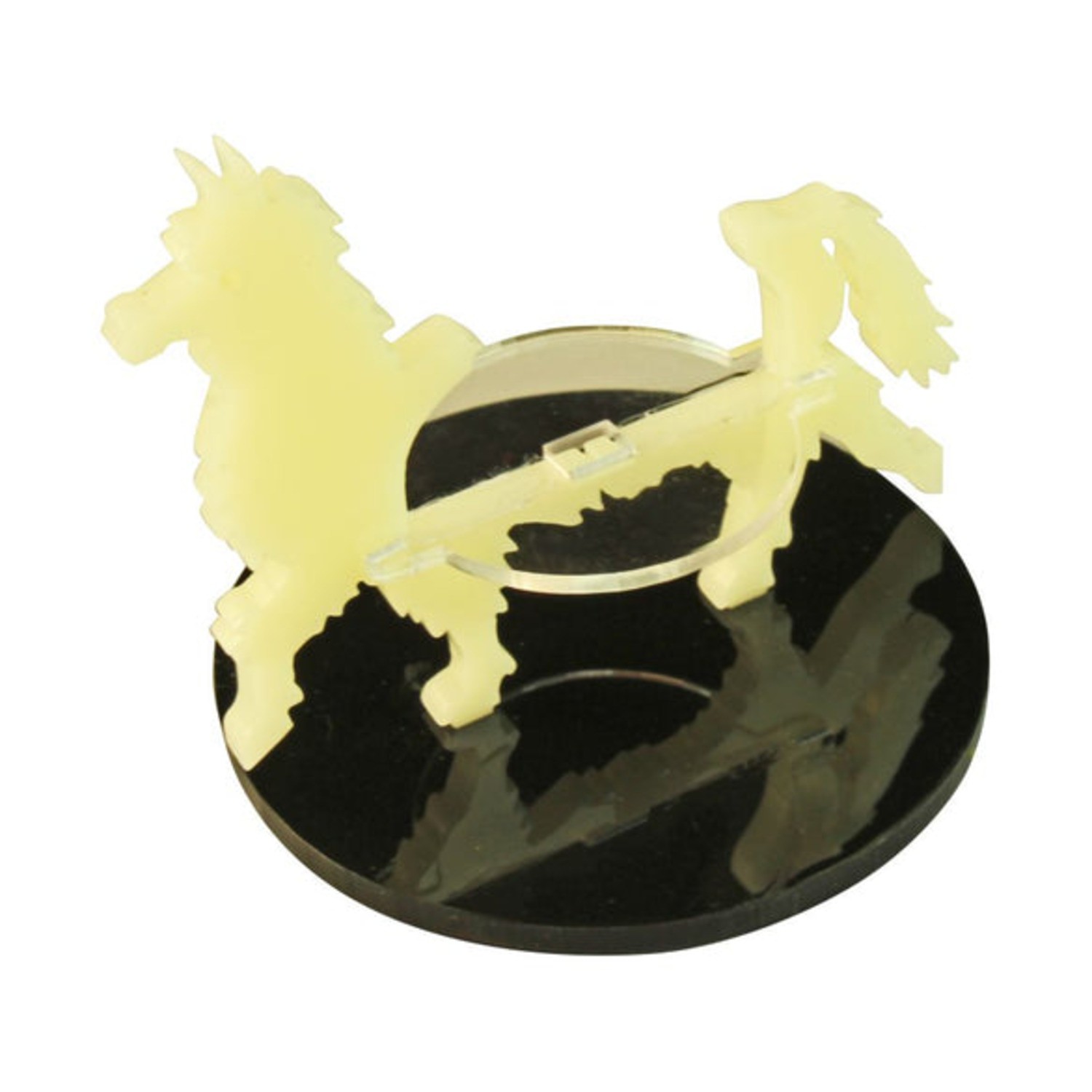 Litko Token Set 28mm 50mm Round Base - Llama Character Mount, Ivory New