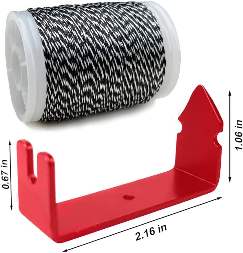 Archery Bow String Separator Tool and Bowstring Serving Thread 131 Yard/120M Dur