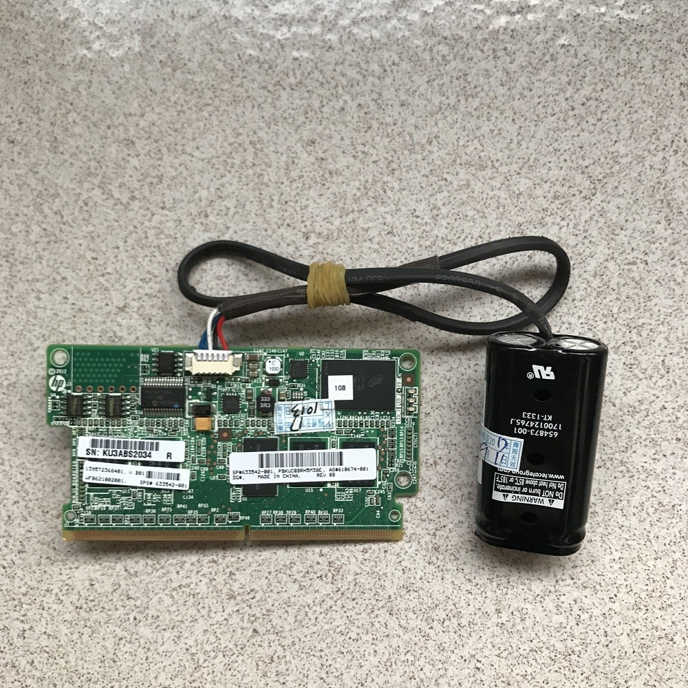 HP Smart Array P222 P420 P421 1GB FBWC Cache Module With Battery 633542-001