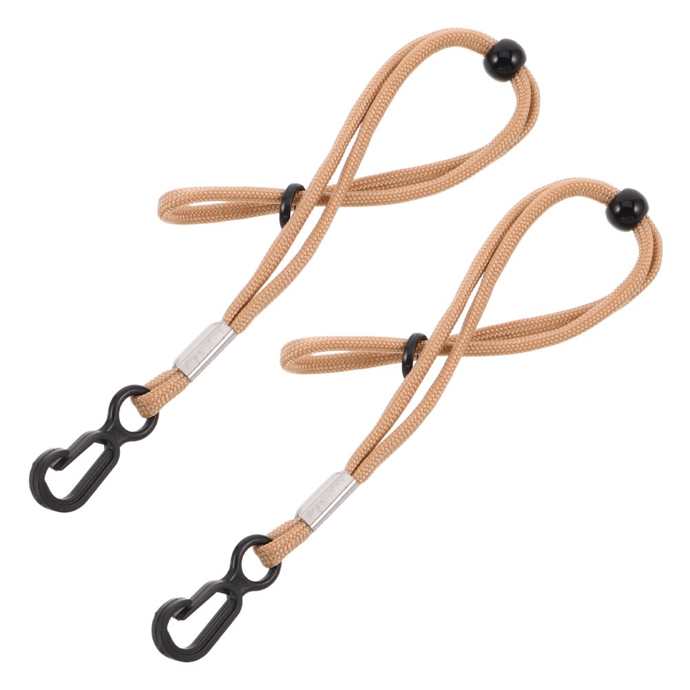 1 Pair Ski Glove Leash Wrist Straps: Adjustable & Anti-Lost Gloves Lanyard -