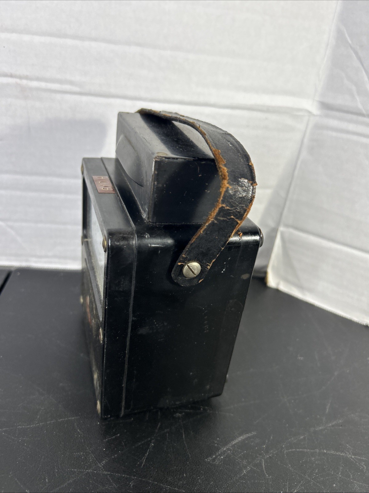 Vintage Weston AC Voltmeter Zero Corrector Meter Model 433 (untested)