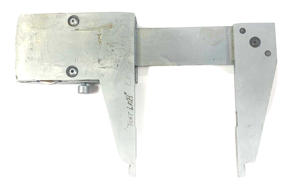 BROWN & SHARPE 0-14" CALIPER USA 582 .001" INSIDE .001" OUTSIDE - 16"x1"x3-1/4"