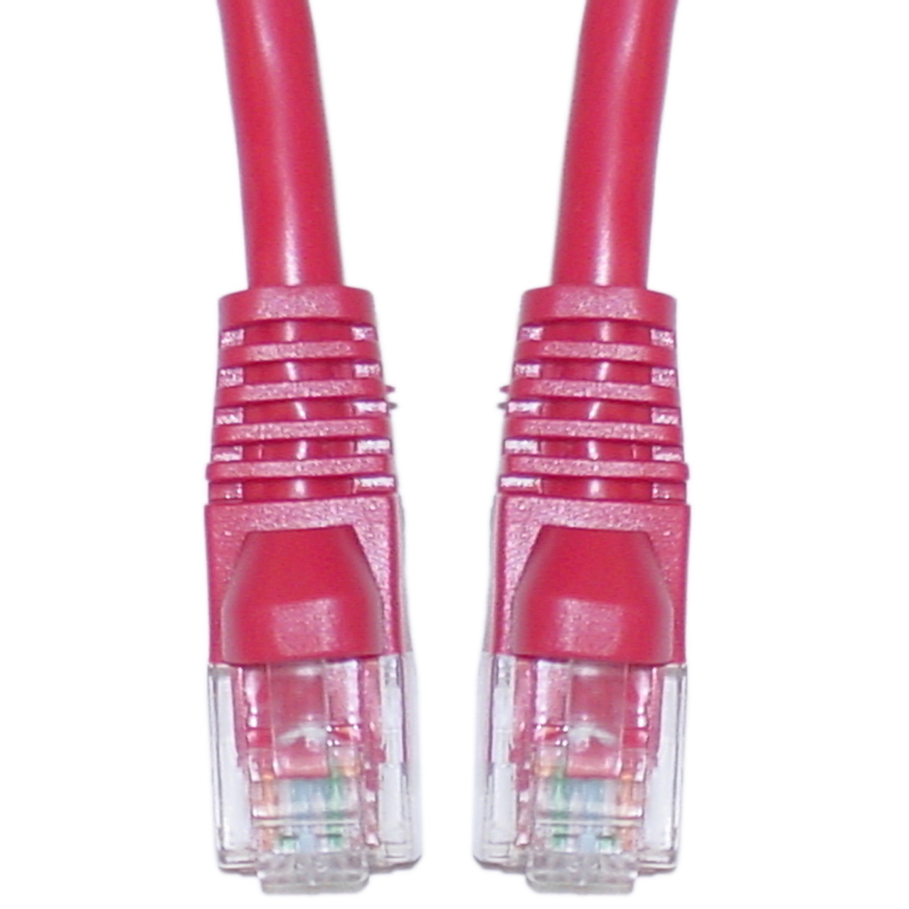 7ft Cat5e Red Ethernet Crossover Cable Snagless/Molded Boot 7 foot WC-10X6-33707