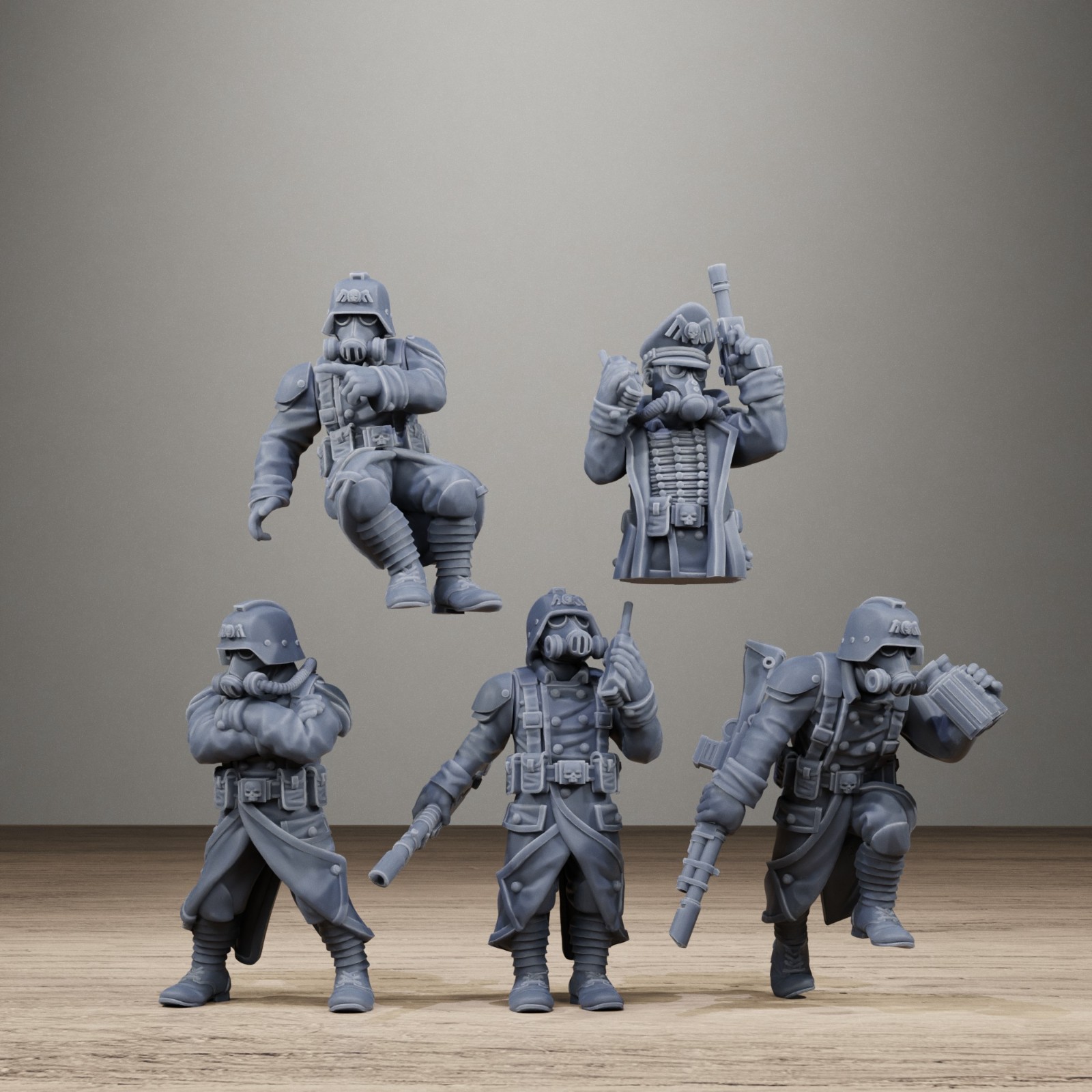 GrimGuard Iron Tank and Crew from Station Forge.