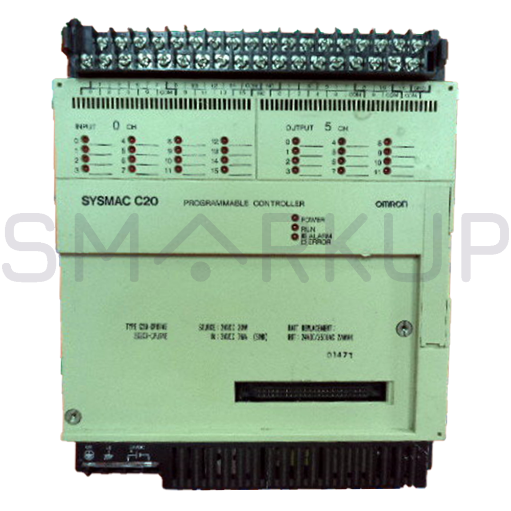 Used & Tested OMRON C20-CPU74E Programmable Controller