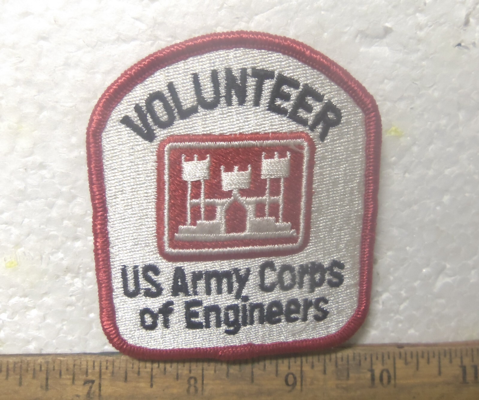 US Army Corps of Engineers - Volunteer Embroidered Patch