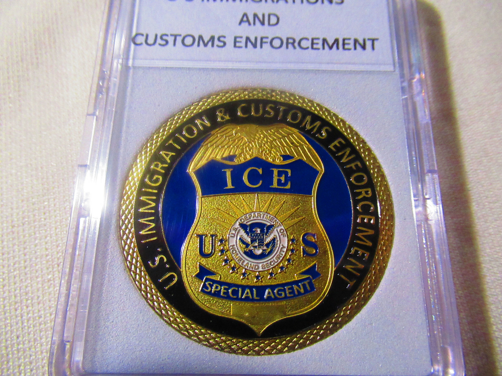 US IMMIGRATION & CUSTOMS ENFORCEMENT (ICE) Challenge Coin
