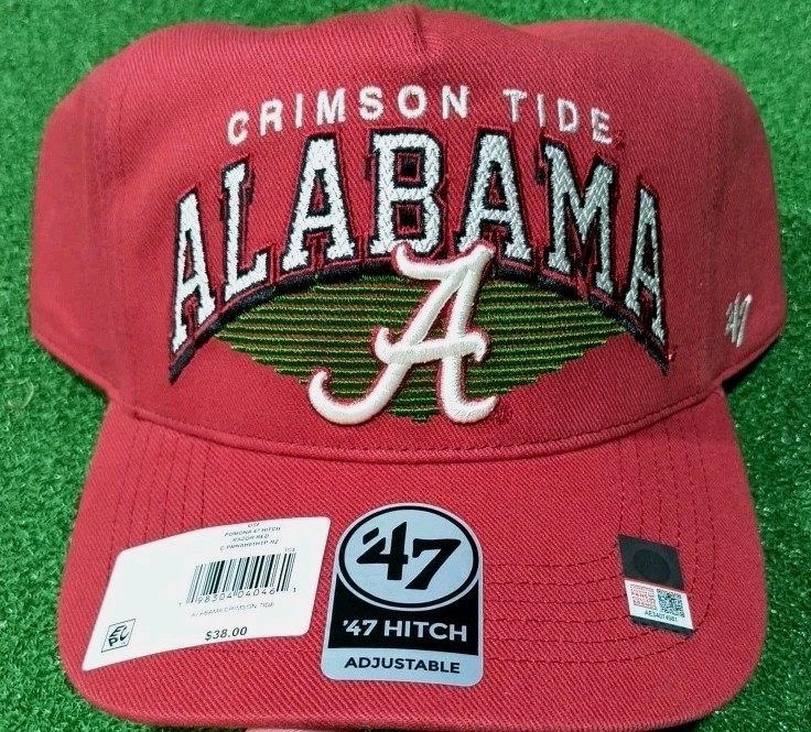 Alabama Crimson Tide NCAA '47 Brand Hitch Snapback Adjustable Hat Throwback look