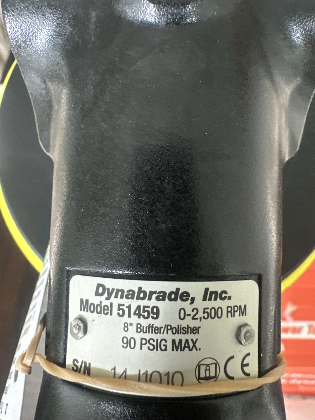 Dynabrade Model 51459 8” Buffer / Polisher - 2,500 RPM