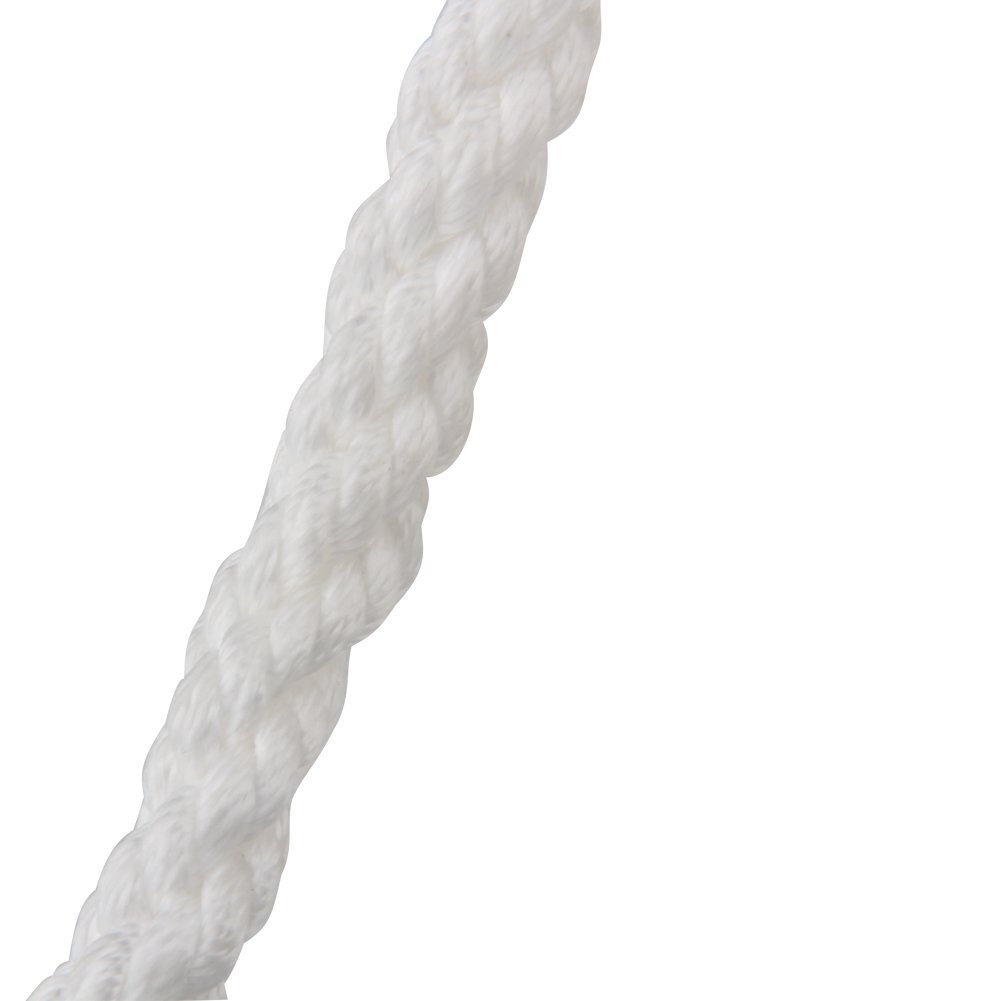 1/2" 100'Boat Rope Polypropylene Docking Rope Three Strand Anchor Line W/Thimble