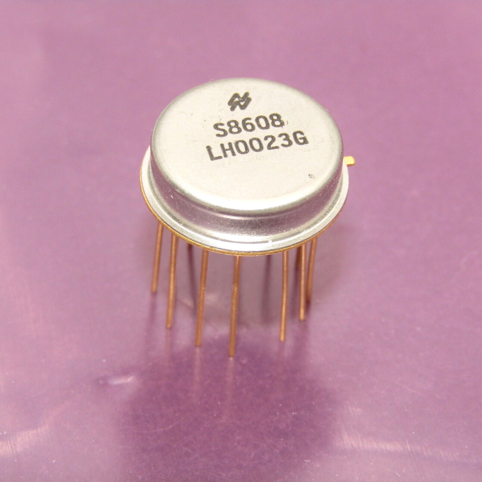 LH0023G Vintage National Semiconductor Sample and Hold Circuit TO-99