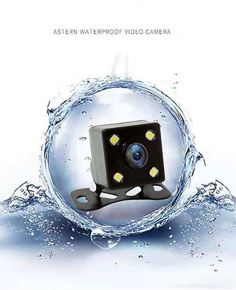 Front Rear Inside DVR Dash Cam with Night Vision & Loop Recording