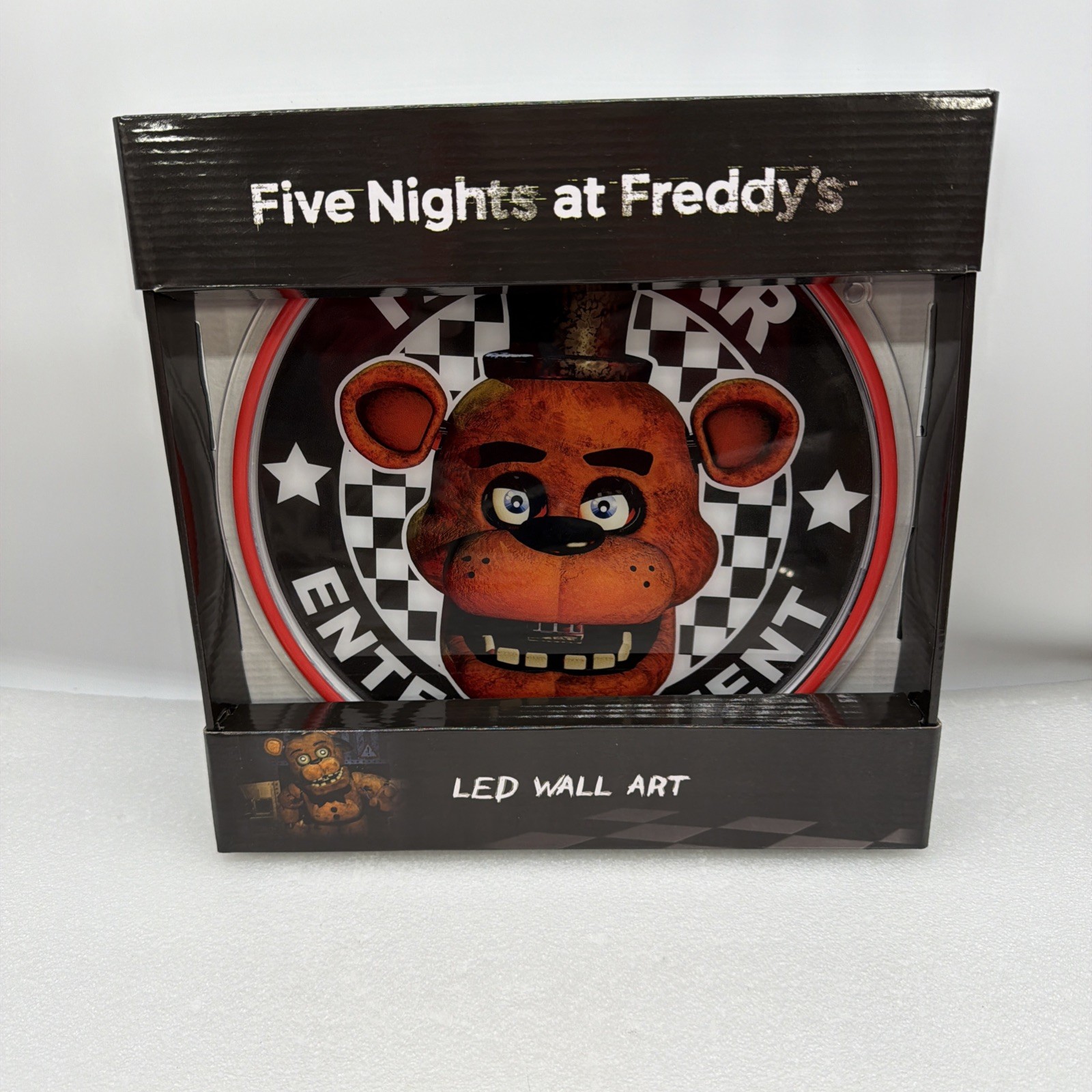 Five Nights at Freddy’s LED Wall Art By Silver Buffalo Sealed Light Decorative