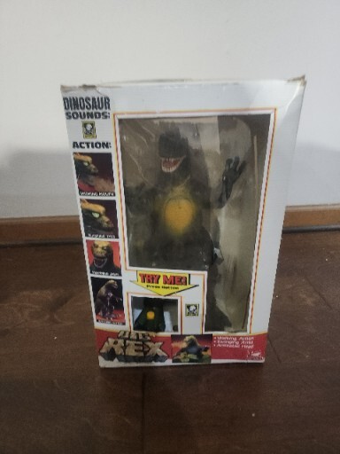 Vintage Big Rex Godzilla (New Bright) 1987  PARTS ONLY