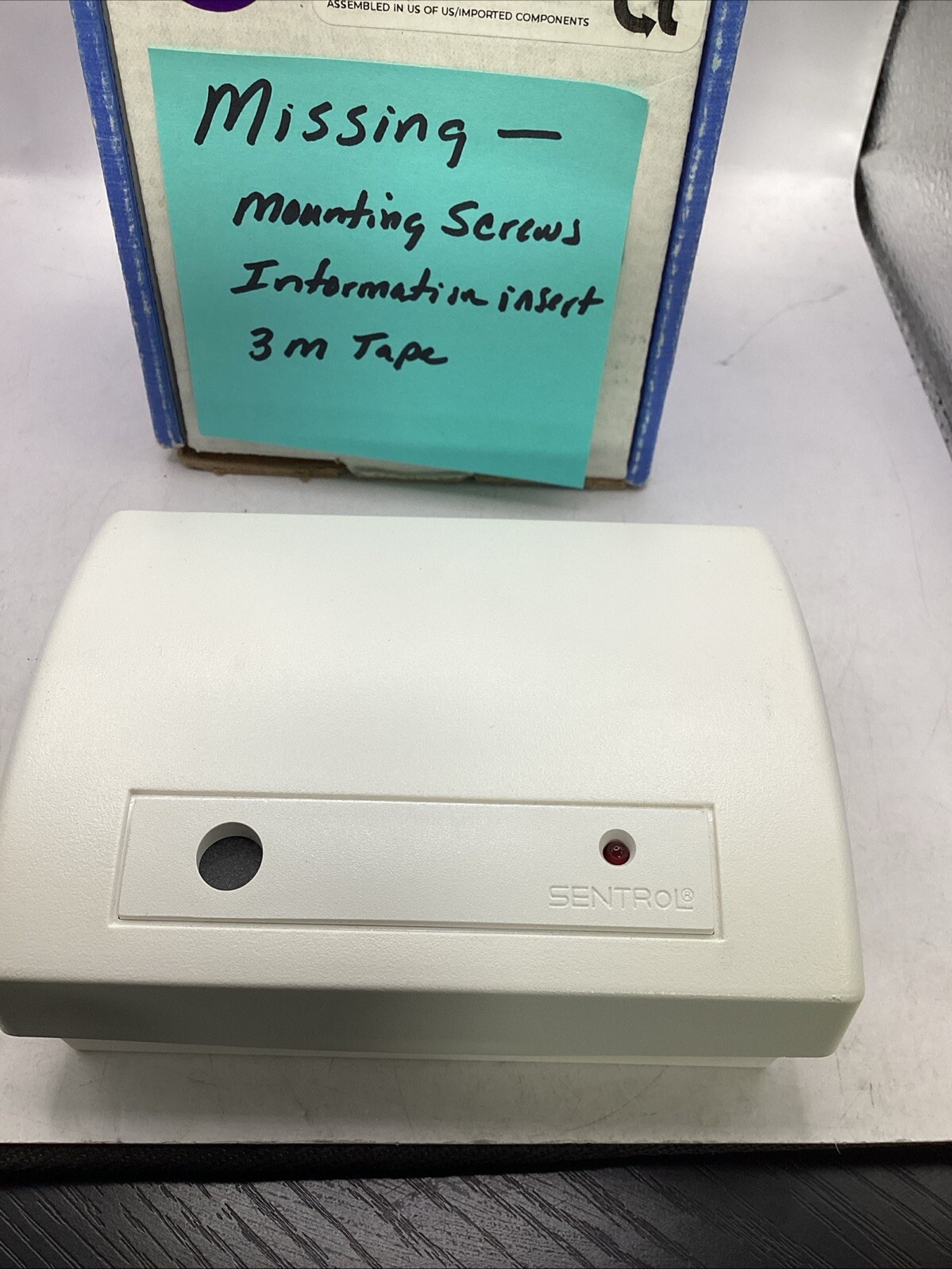 Alula RE109 Glassbreak Interlogix Compatible Security Sensor 🟣 *missing parts*