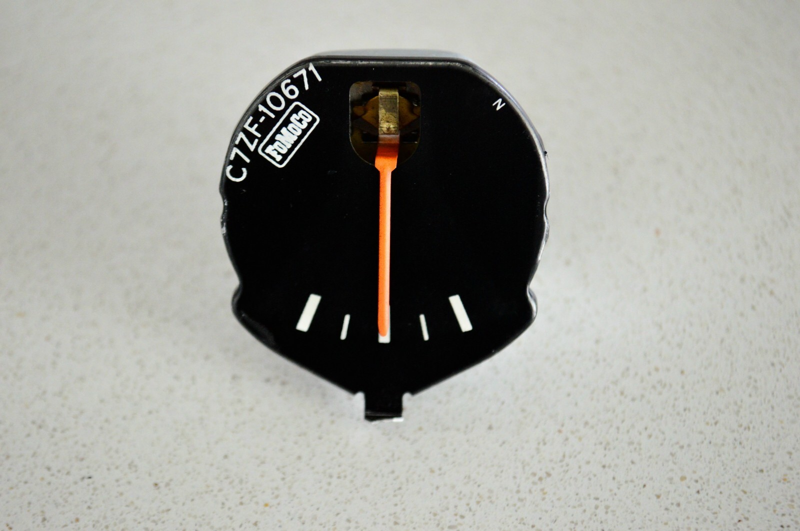 1967-68 Ford Mustang instrument AMP gauge, C7ZF-10671 RESTORED