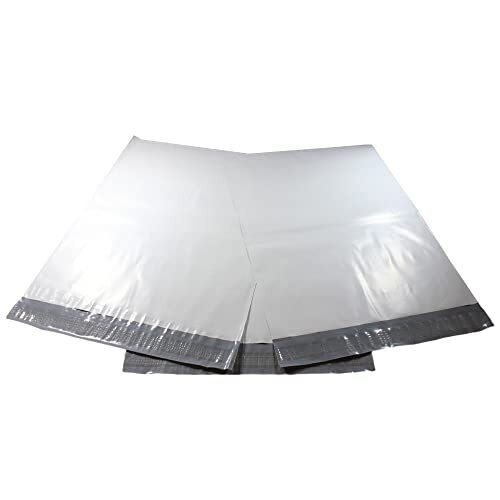 10  14.5 x 19 White Large Poly Mailers Size #7 Self Sealing Envelopes Plastic
