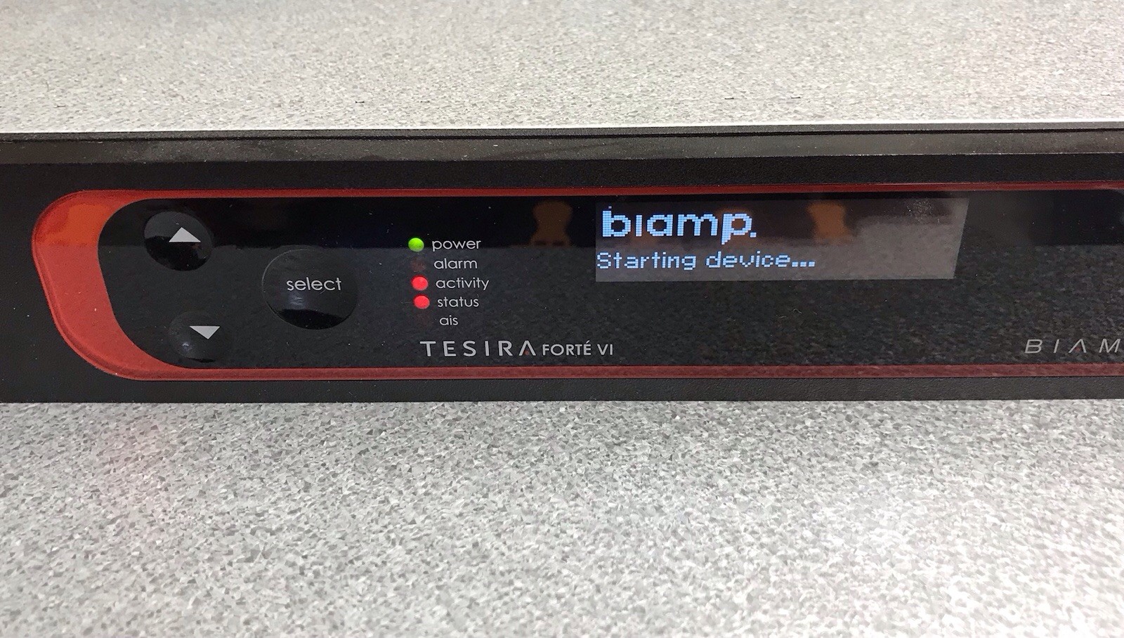 TESIRA BIAMP FORTE VI AUDIO PROCESSOR MSIP-REM-BMP-FORTEDANVT & PHOENIX