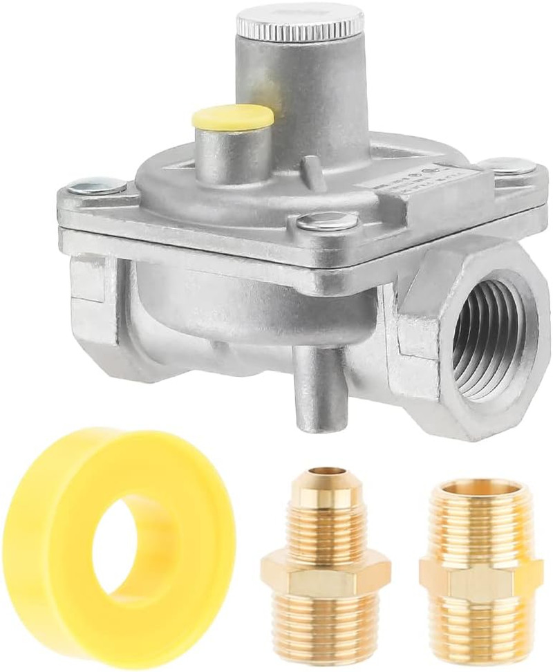 1/2" Natural Gas and Liquefied Interchange Pressure Regulator, Natural Gas Press