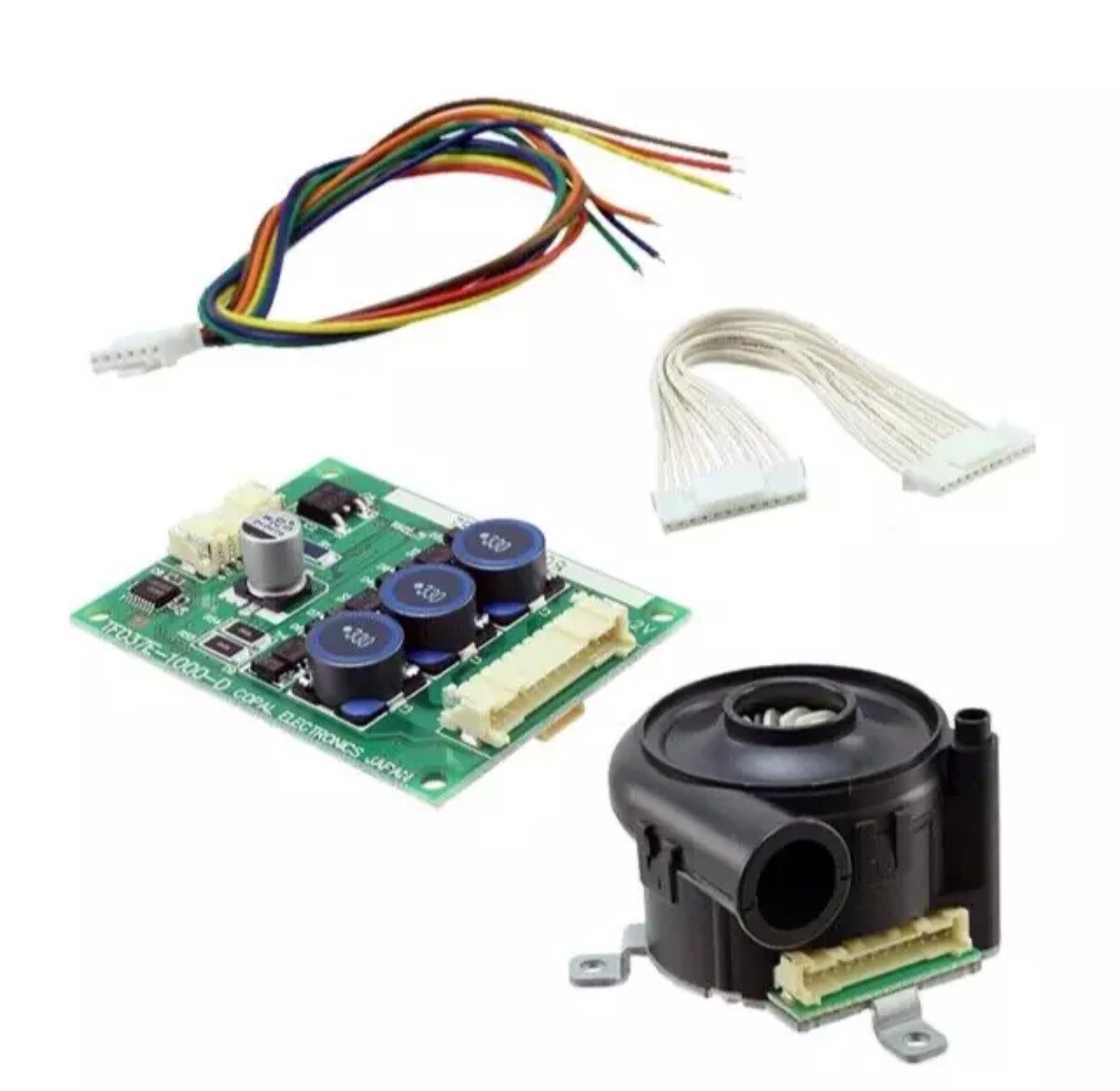 Nidec Copal TF037C-2100-P Micro Blower Kit (TF037C-2100-F & TF037E-1000-D) NEW