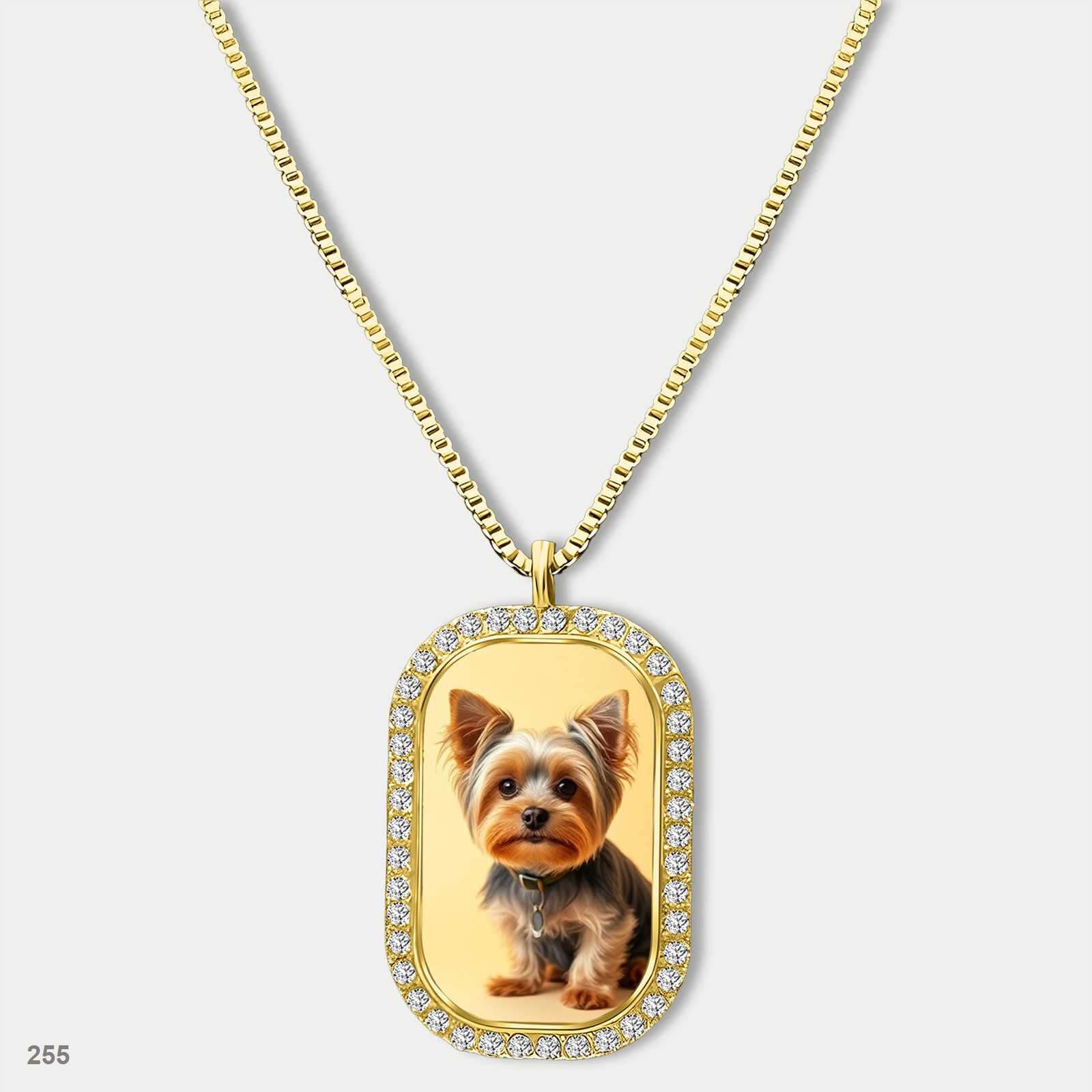 Gorgeous Cute Yorkie Yorkshire Terrier Dog Fashion Pendant Necklace Chain Printe