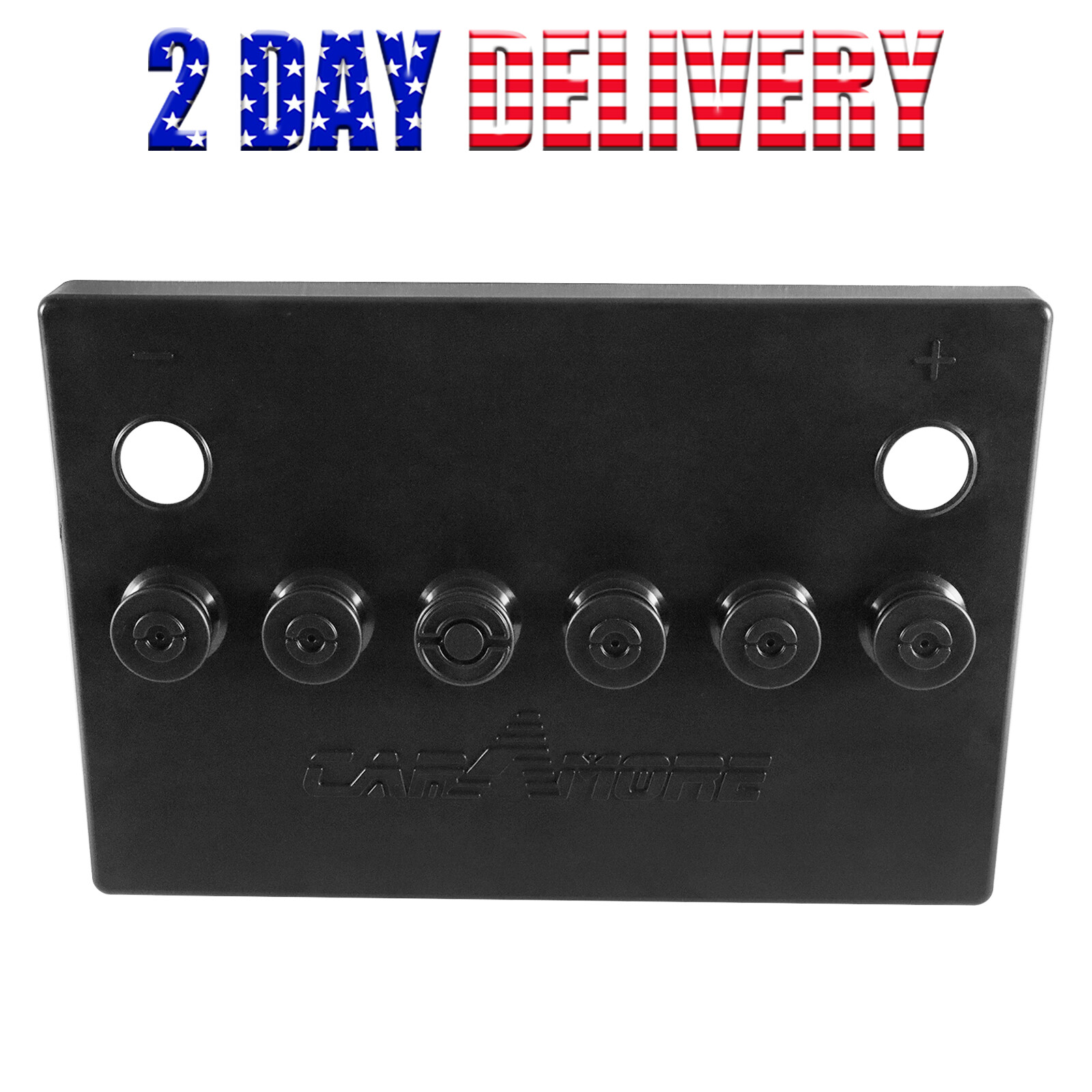 For 1966-1972 GM Cars Delco R-59 / R59 Black Top Post Battery Topper Cover