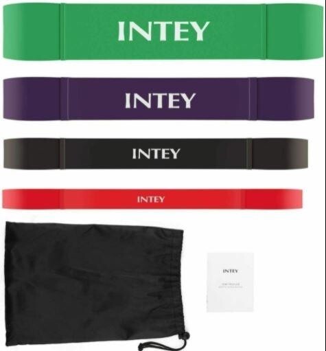Intey INTRB01 Multicolor Pull Up Assist Band Set (set of 4)