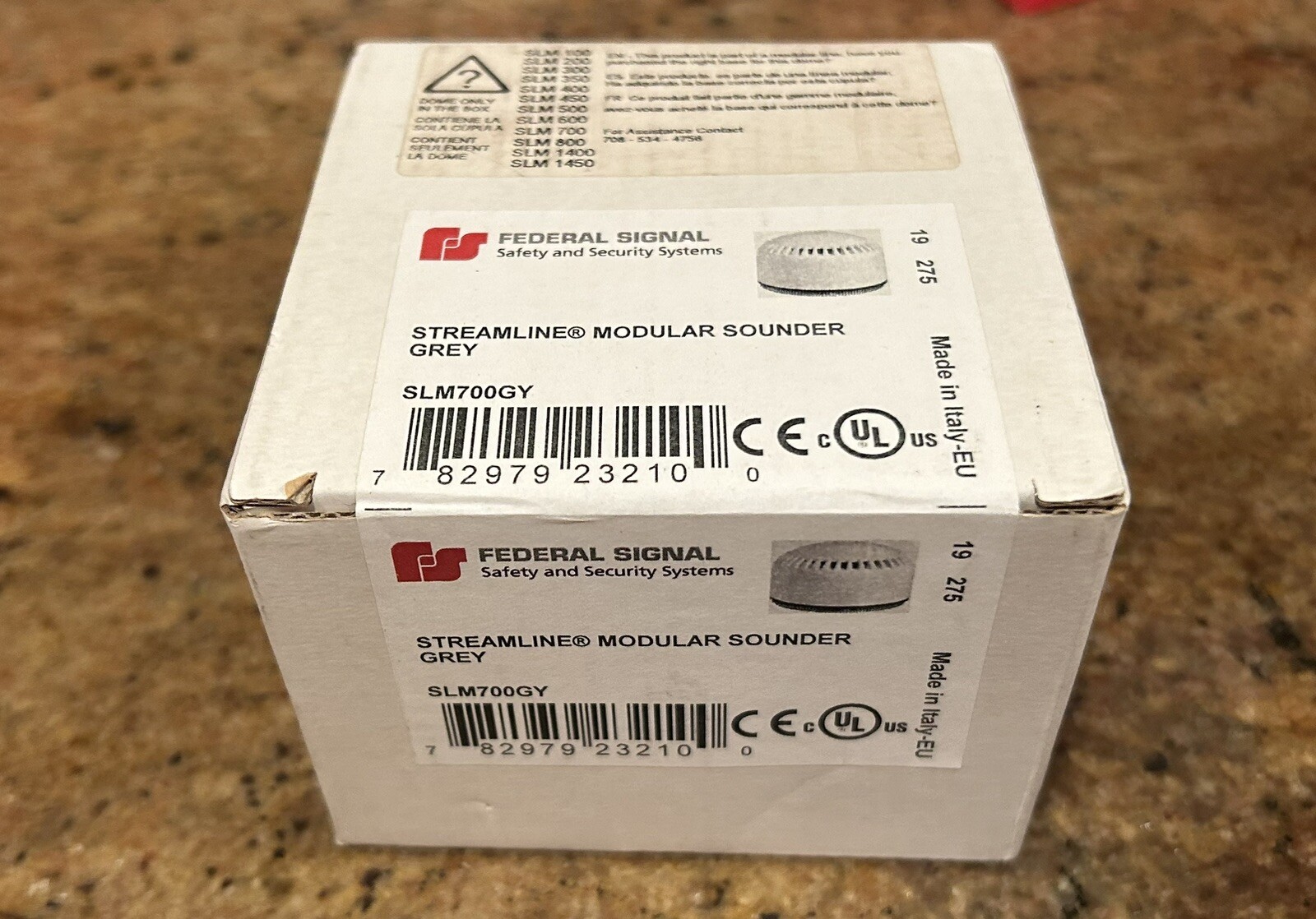 NEW Federal Signal, Streamline Modular Sounder SML700GY, Grey