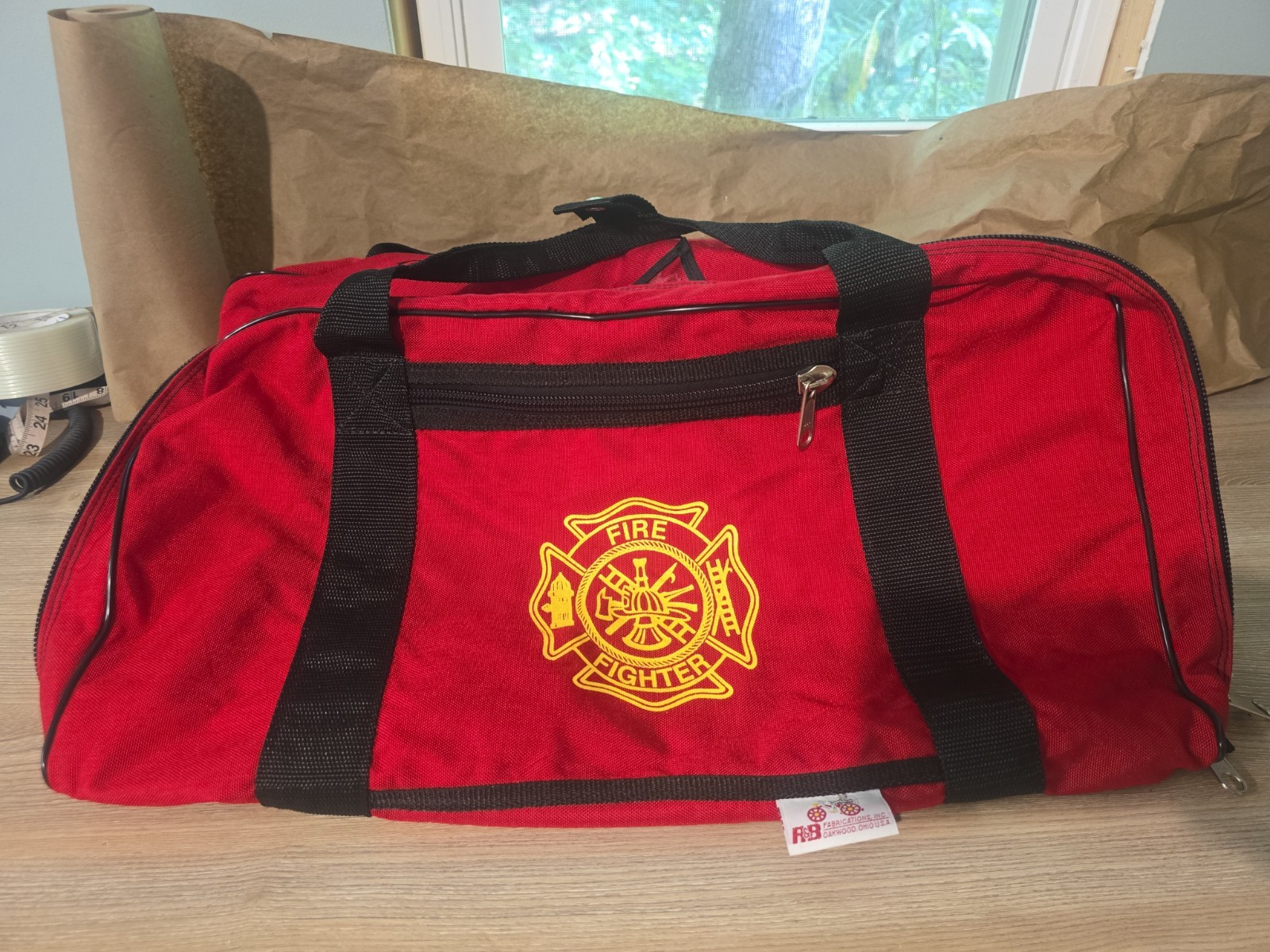 R&B Fabrications Firefighter Turnout Gear Bag 200 MC Duffle Bag
