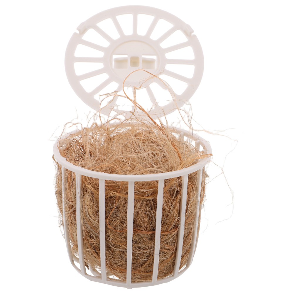 Breeding Nest for Canaries Bird Nesting Material with Storage Basket