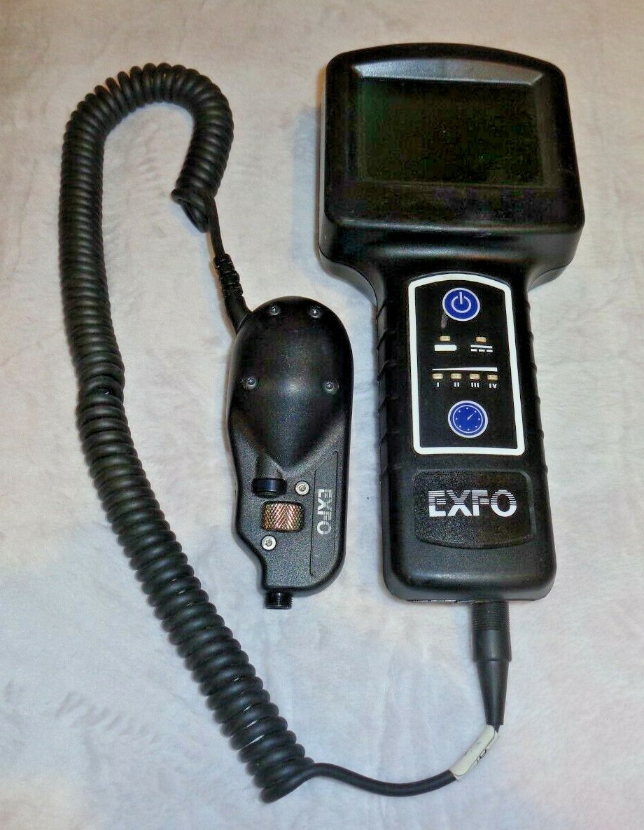 LCD Display Leakage EXFO FIP-S Handheld Fiber Inspection ((READ))