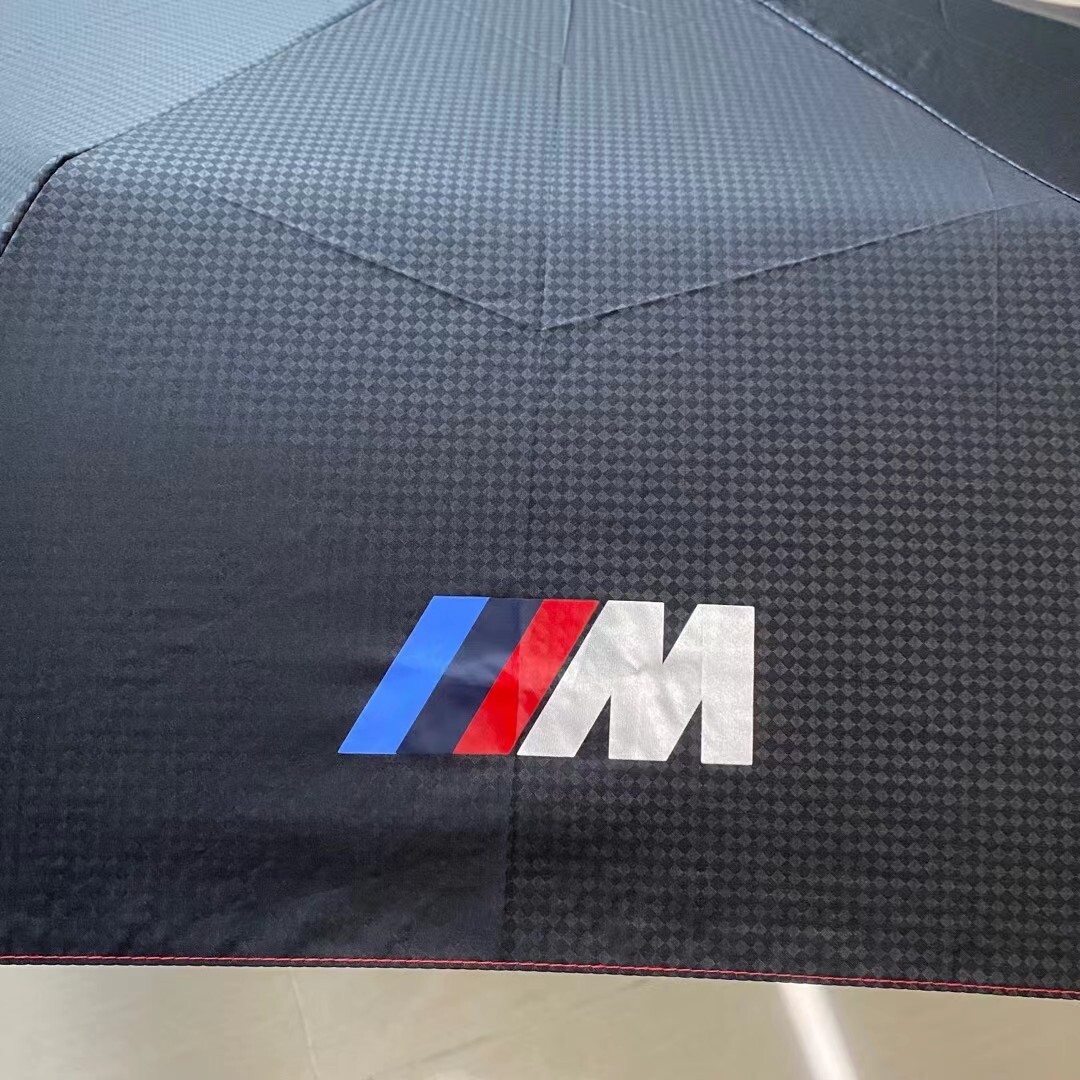 BMW M Collection Original Compact Folding Automatic Umbrella With Gift Box