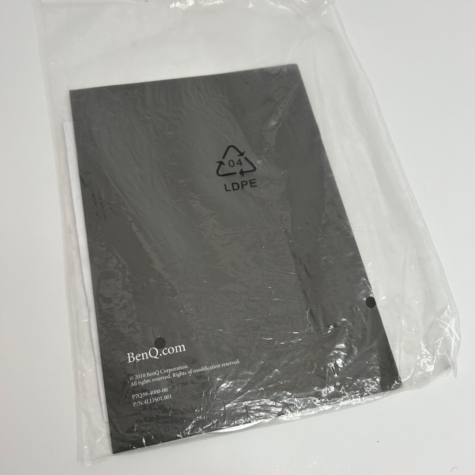 Benq MS510/MX511 Digital Quick Start Guide & CD-ROM Manual