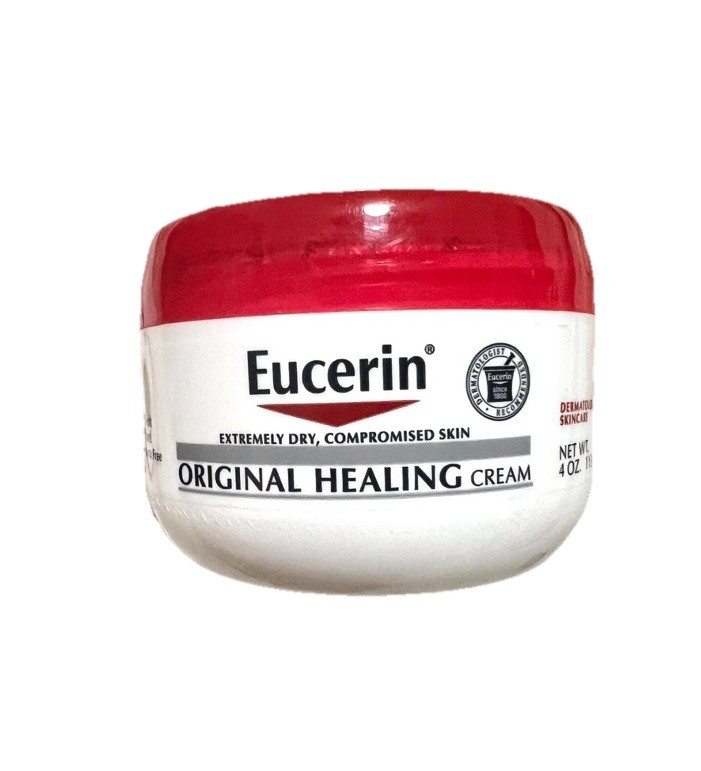 Eucerin Original Healing Creme Soothe Moisturize Severe Dry & Rough Skin 4oz New