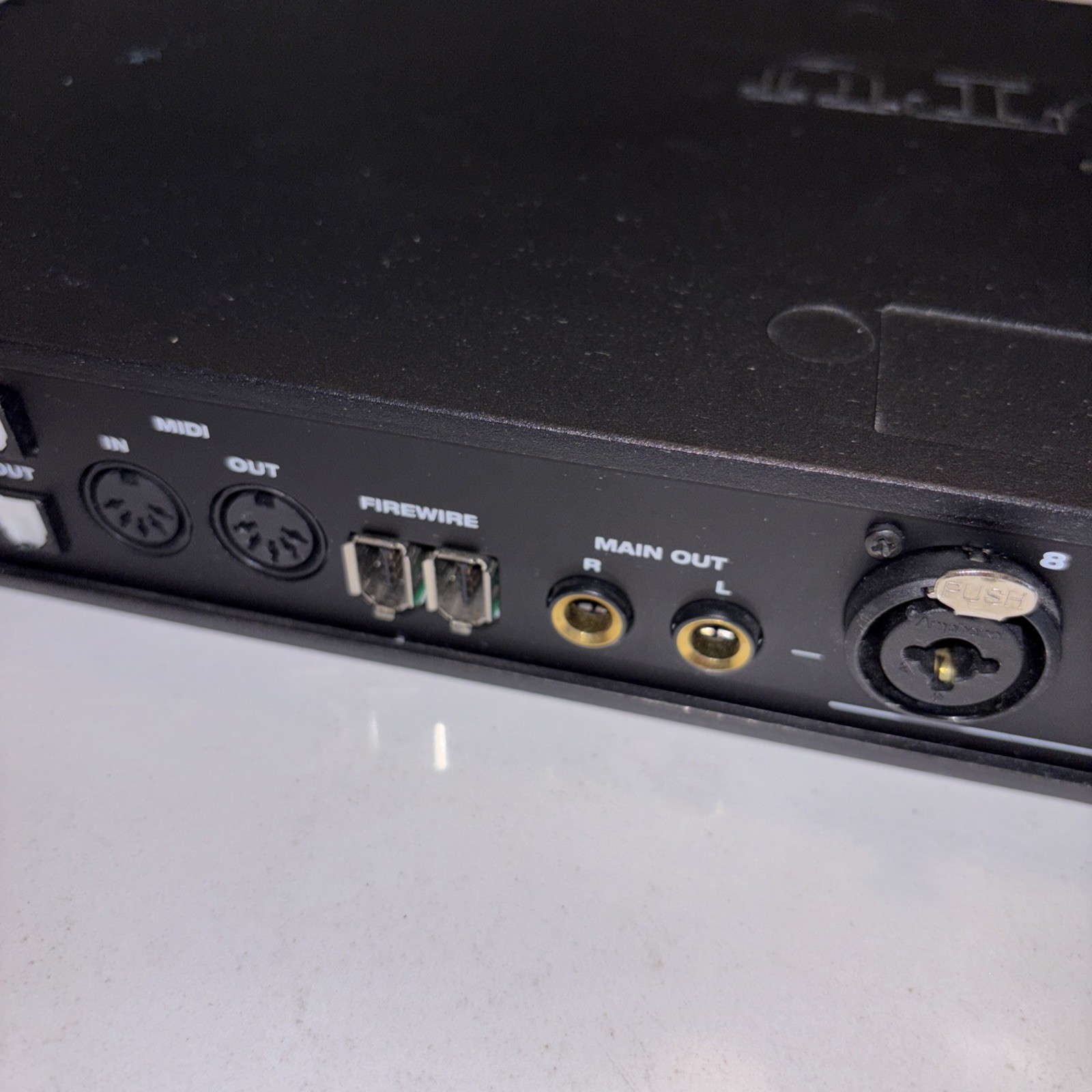 MOTU 8Pre Audio Recording Studio Interface ADAT 8 Channel Firewire Untested
