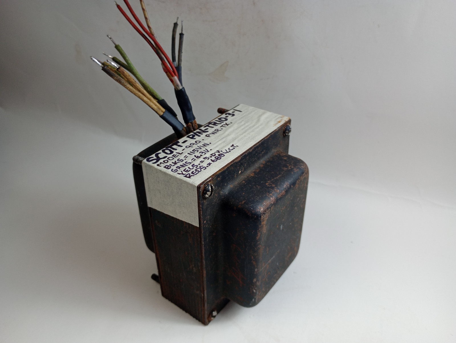 1 Scott TR-10-3 Power Transformer -Tests Good -3 Available