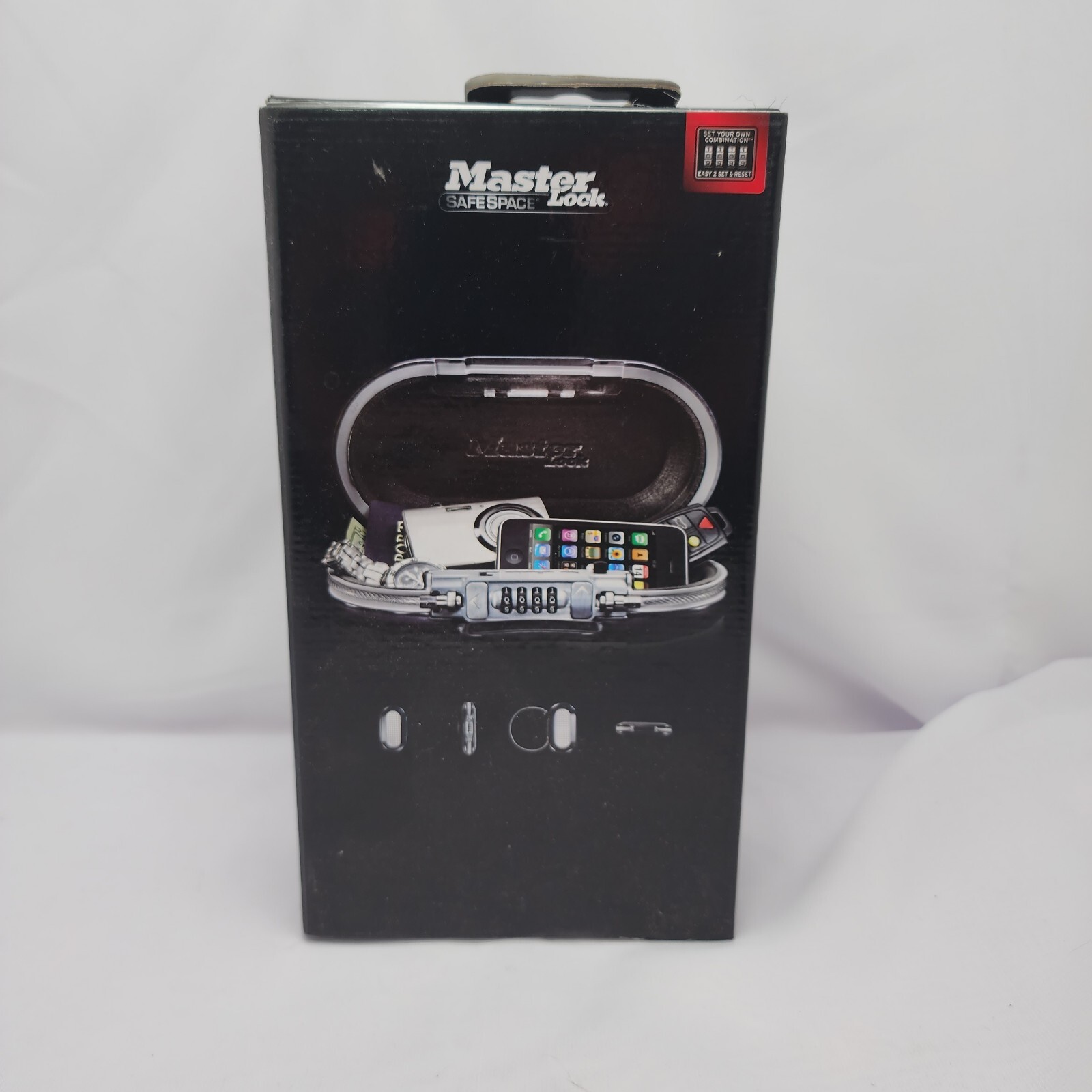 MasterLock SafeSpace Portable Safe New in Box