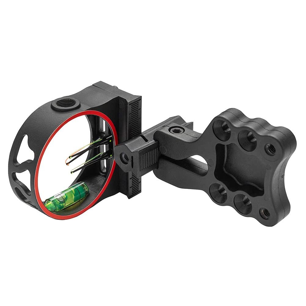 OCTANE Stryker Lightweight Compact Accurate Ultra-Bright 3-Pin Bow Black