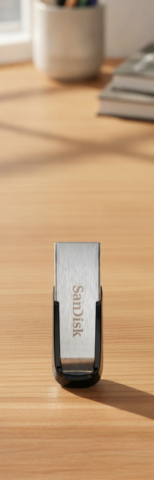 USB Flash Drive, 128GB, USB 3.0, SDCZ73-128G-G46, Black, Metal Casing