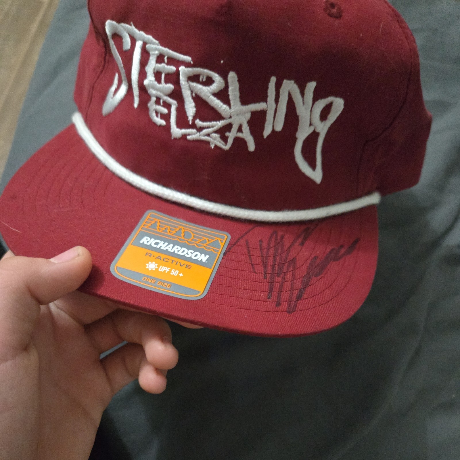 Sterling Elza Hat Signed Autographed