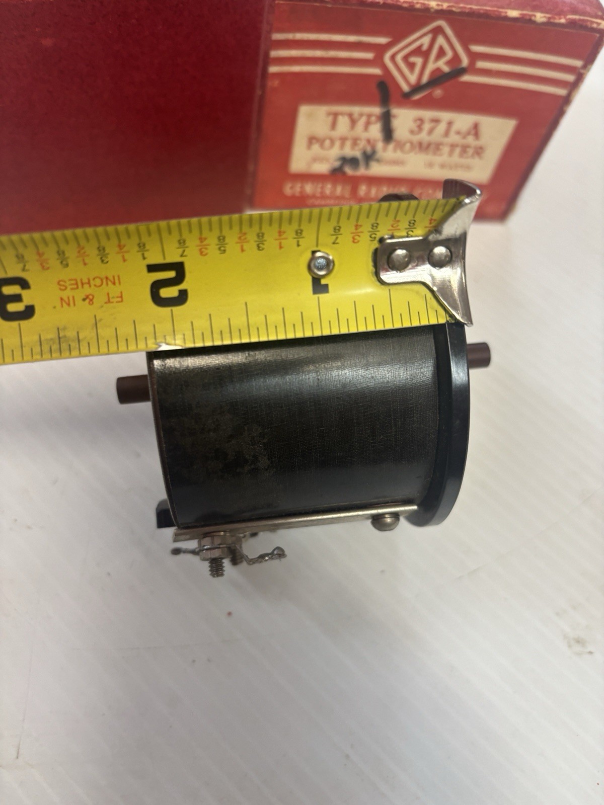 GENERAL RADIORADIO CO. MODEL 371A POTENTIOMETER 20,000 OHMS POT