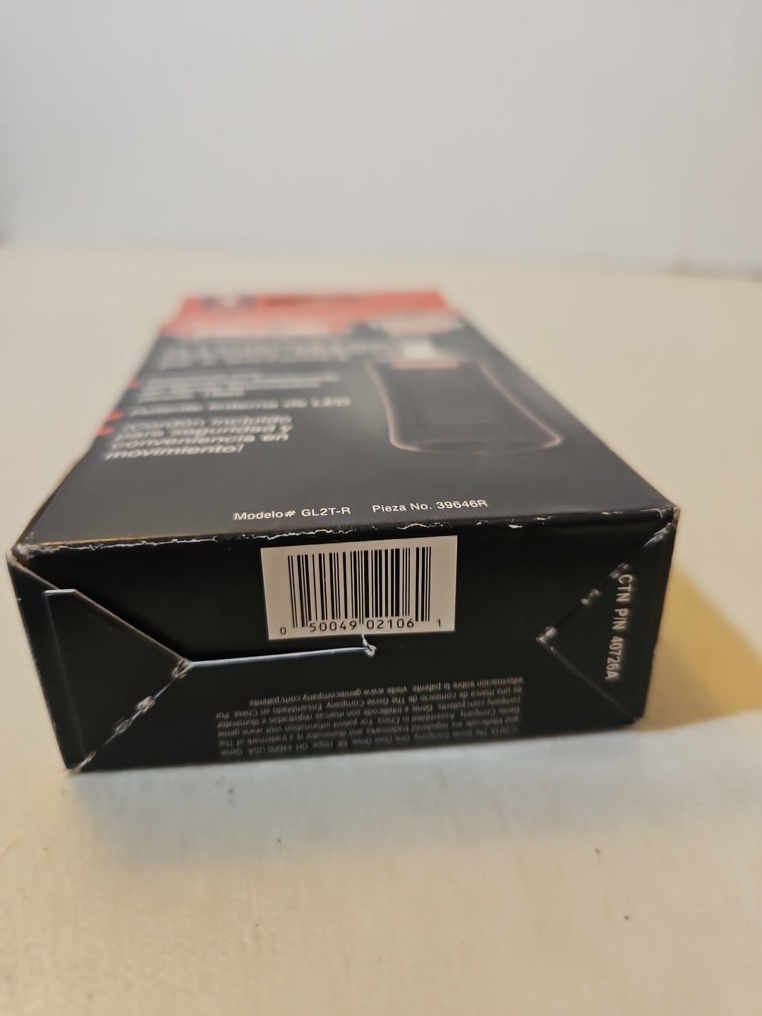 Genie Illuminator 2 Button Remote Model GL2T-R - Part No 39646R