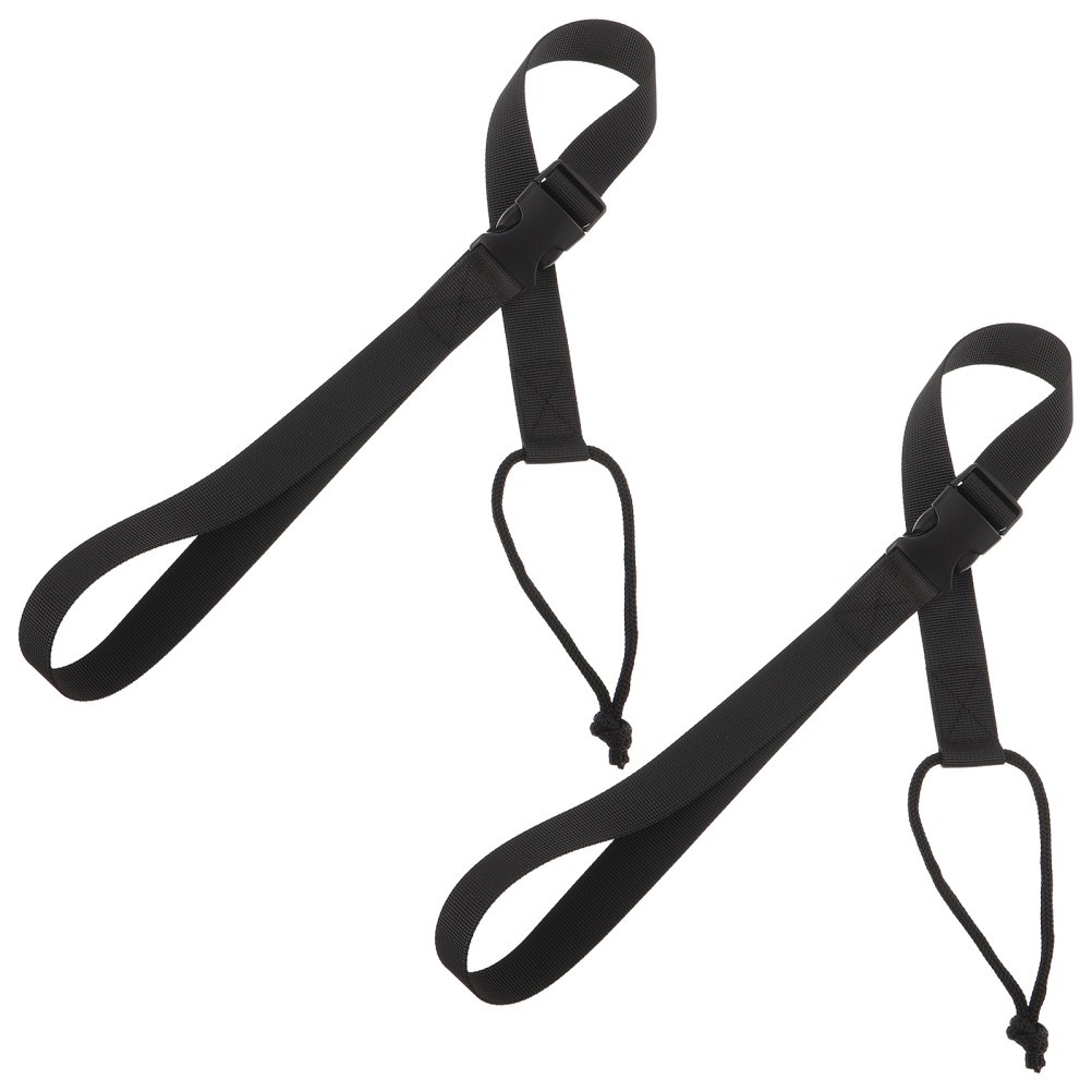 2 Pcs Snowboard Leash Binding Strap Replacement Parts for Lightweight