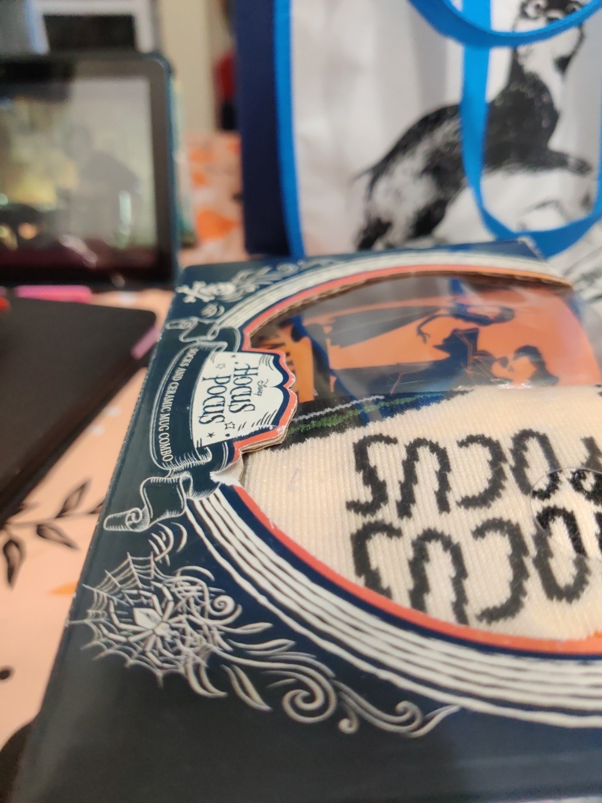 Hocus Pocus Socks And Ceramic Mug Combo