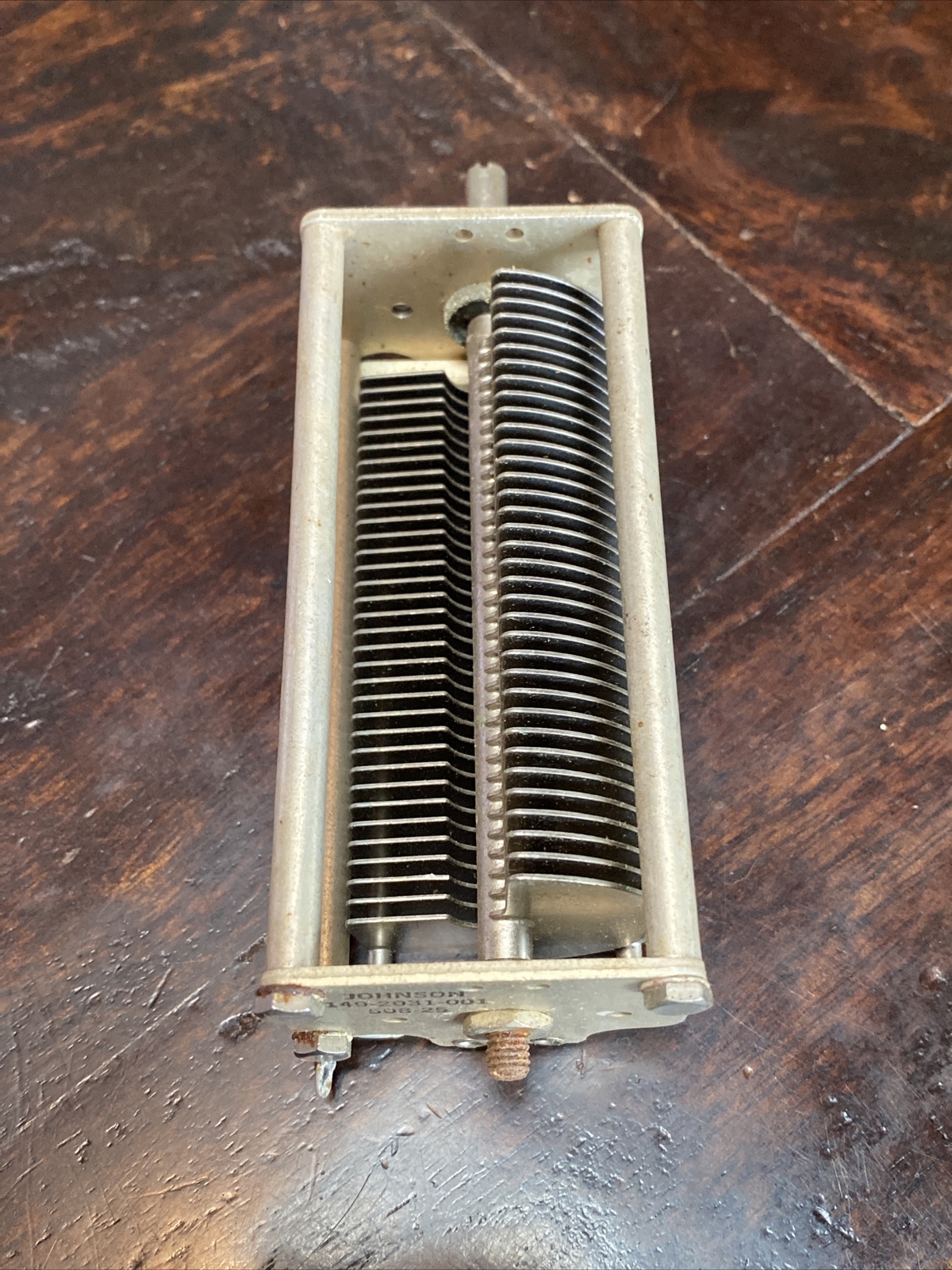 Vtg Johnson 149-2031-001 508-25 Ham Radio Variable Tuner Condenser