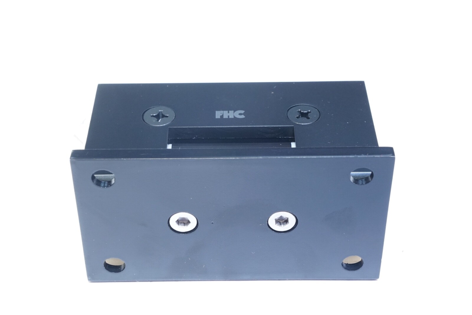 NO HARDWARE! FHC Venice Series Wall Mount Hinge - Full Back Plate - Matte Black