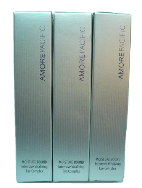 3- Amore Pacific Moisture Bound INTENSIVE VITALIZING EYE COMPLEX  Travel Size
